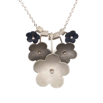 Ombrè Forget-Me-Not Necklace