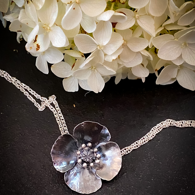 Poppy Blossom Necklace